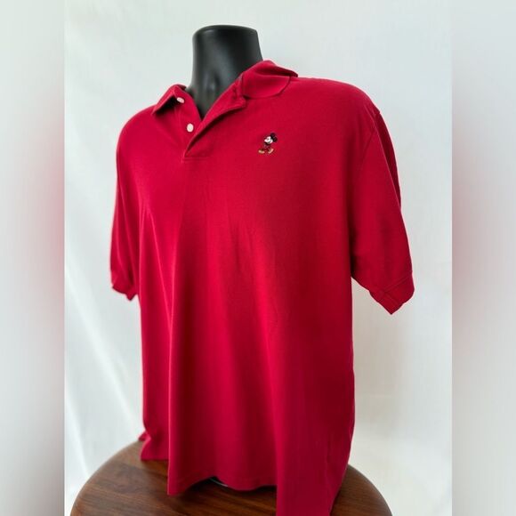 Disney Red Mickey Mouse Polo - Picture 5 of 6